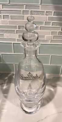 Vintage Rosenthal Studio-Linie 9 3/8 UNIQUE Crystal Decanter Bottle Stopper Rare