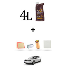 HOFFCAR Kit tagliando 4 FILTRI…