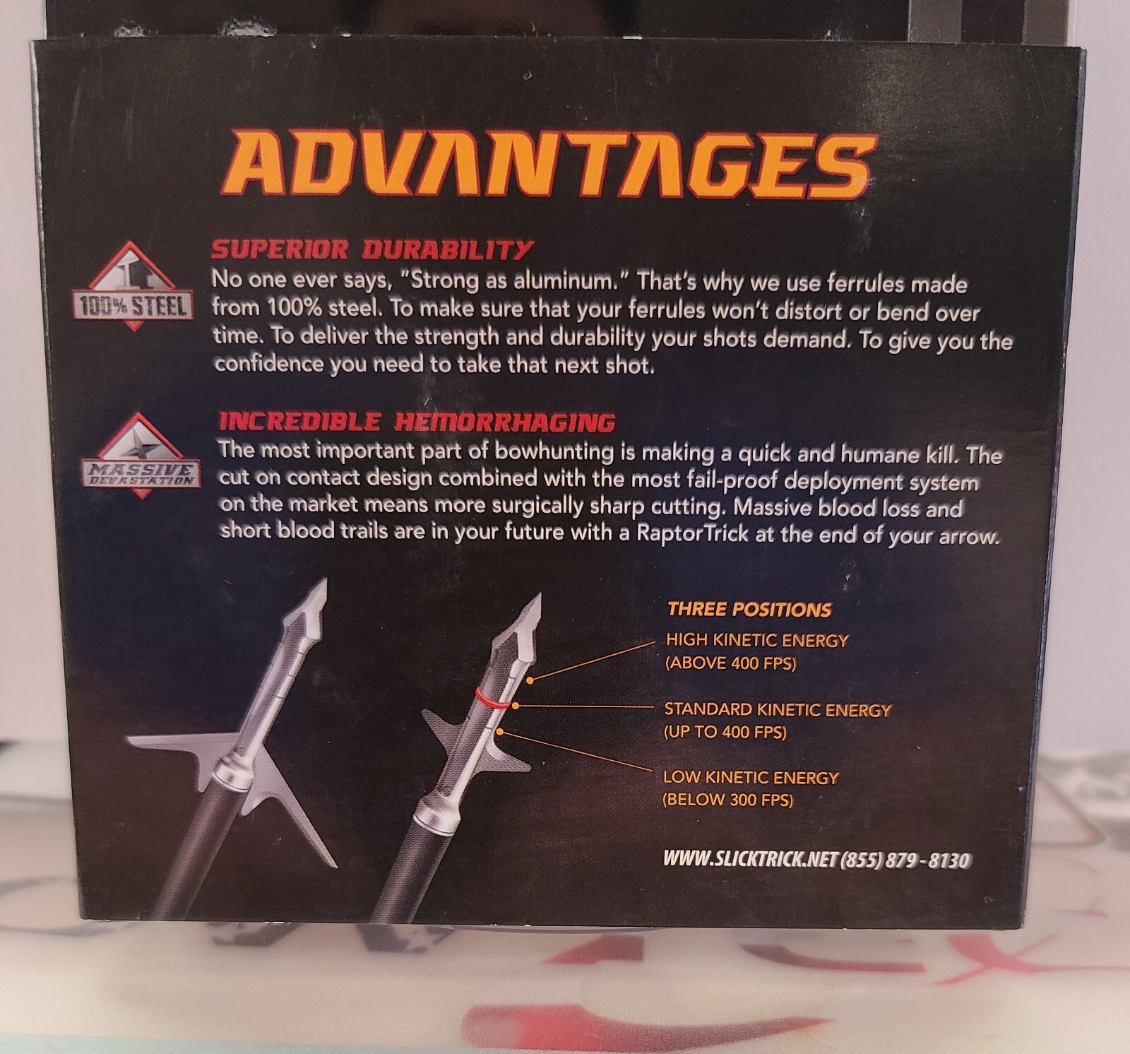 Slick Trick Raptortrick X 100 gr Broadheads Crossbow eBay