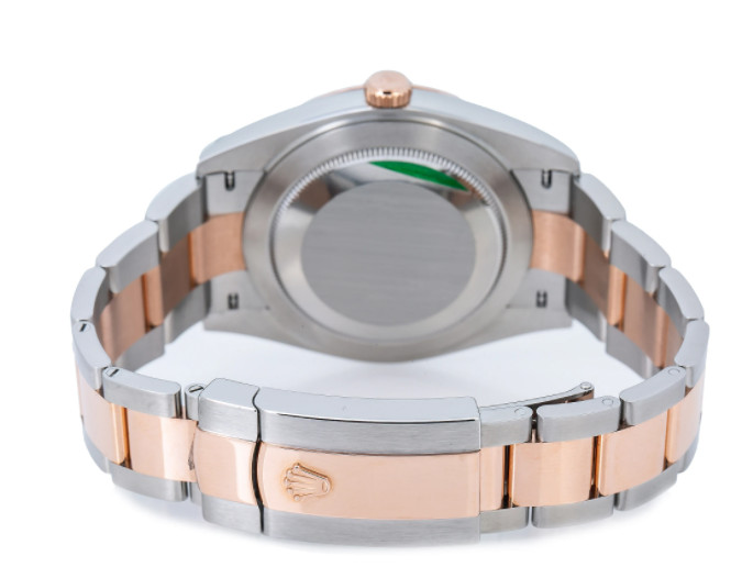 Rolex Datejust 41mm Sundust Diamond Dial Steel & Rose Oyster - 126331 image 4