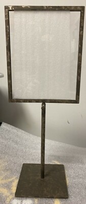 8''X10 Adjustable Sign Stand Advertising Support Board Poster Holder 20'' TO 28.5
