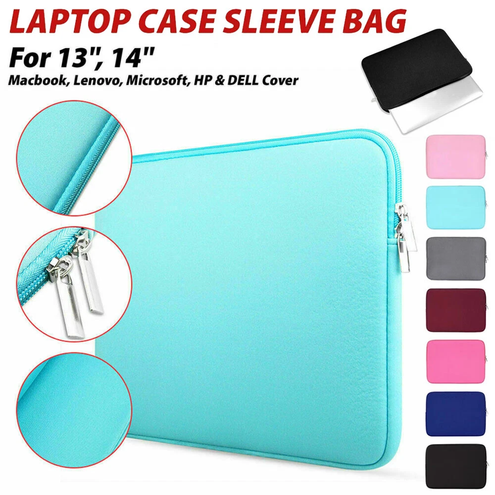 13 14 inch Laptop Bag Sleeve Case Protective Cover Pouch For