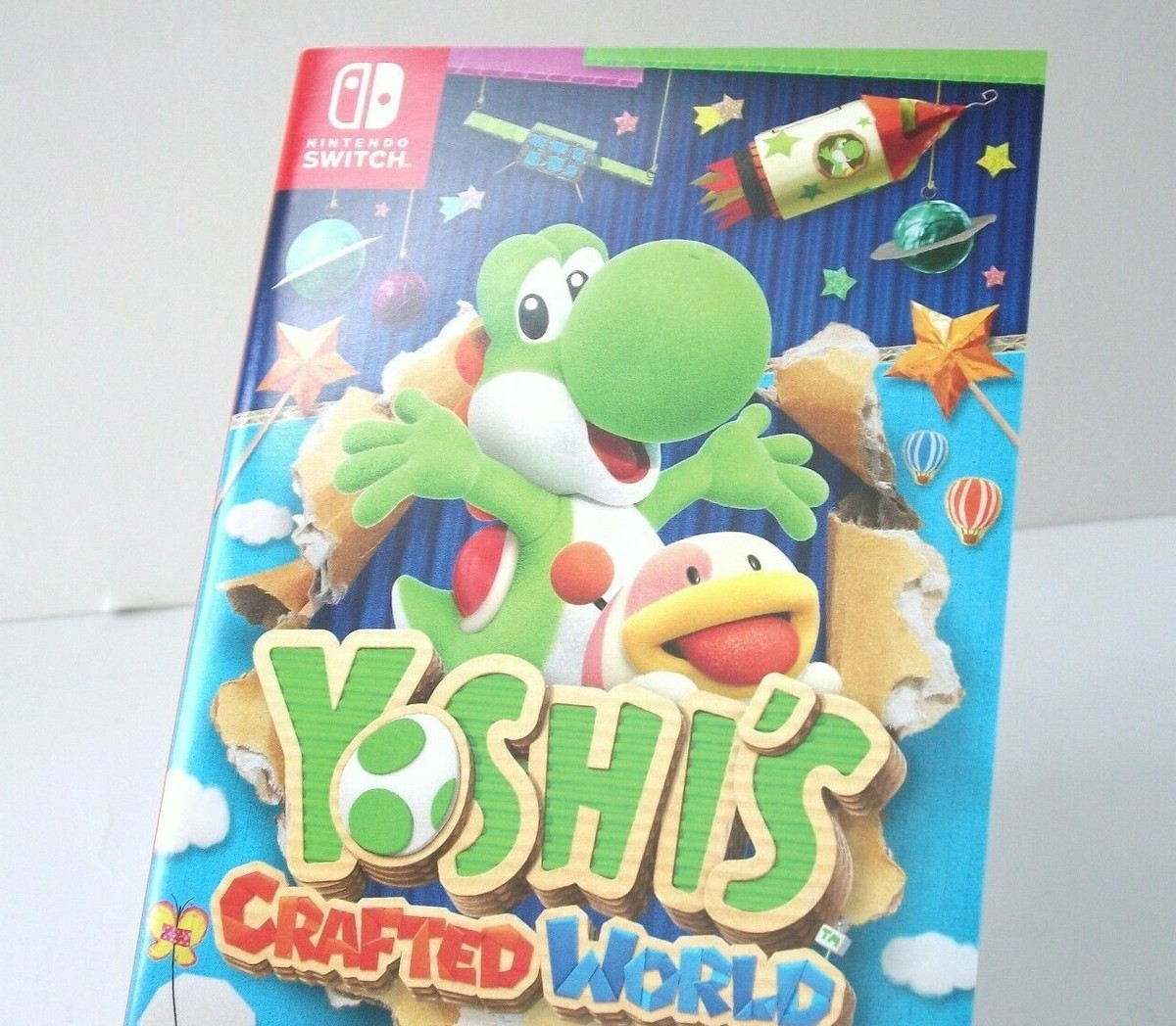 Yoshi's Crafted World Case Only NO GAME Nintendo Switch Empty