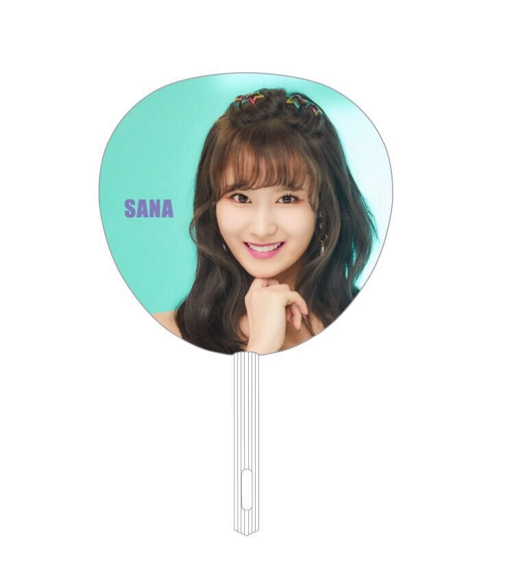TWICE SANA Candy Pop Japan Release Event Uchiwa / Image Picket