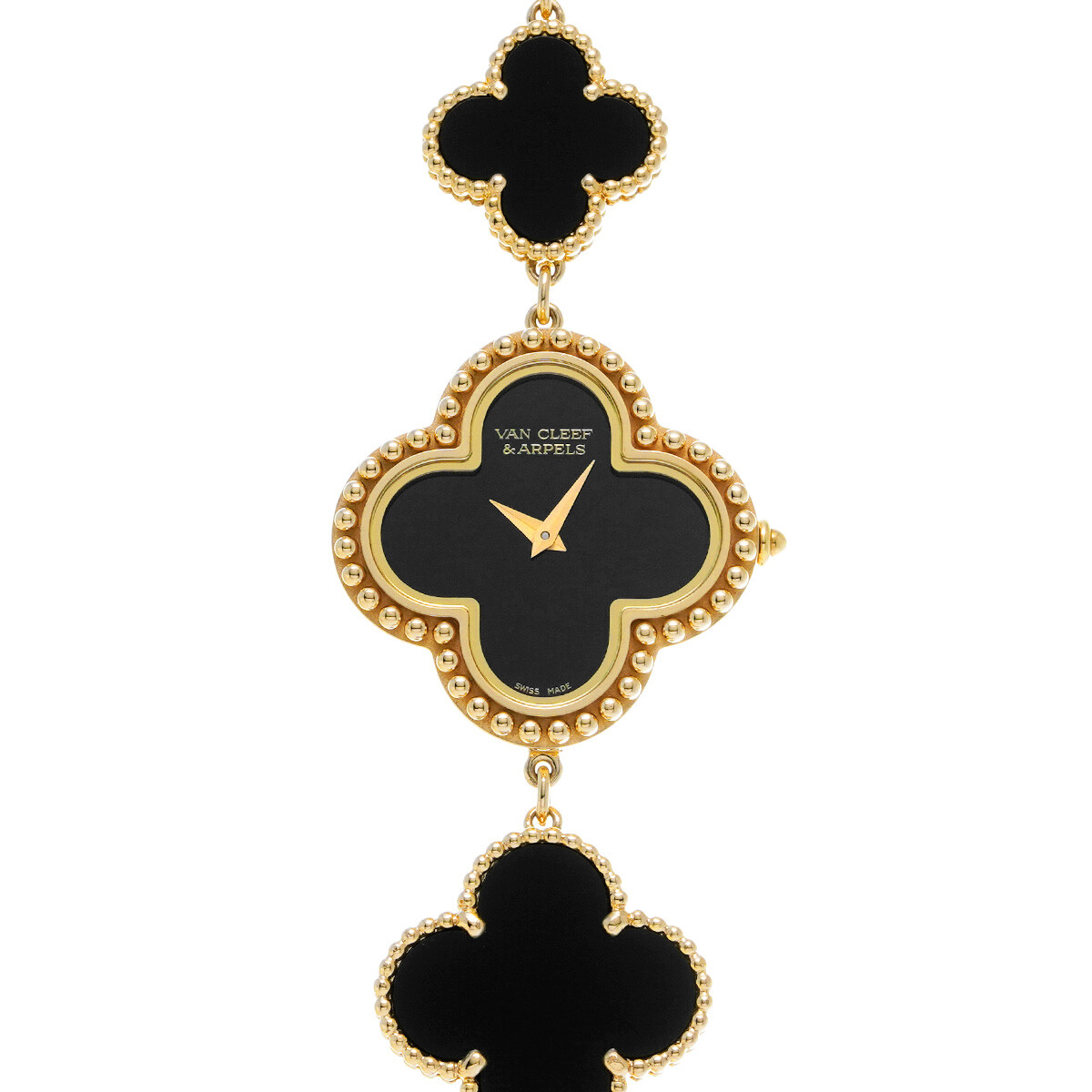 Van Cleef & Arpels Vintage Alhambra Bracelet VCARO40R00 black