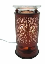 Electric Metal Fragrance Lamp Touch Control Oil Warmer and  Wax Burner W-010
