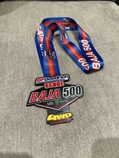 Rare BAJA 500 Off-Road Racing Metal Plaque Trophy from 54th SCORE Race in Mexico