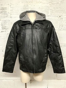 black rivet bomber jacket