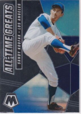 2021 Panini Mosaic #ATG1 Sandy Koufax All-Time Greats