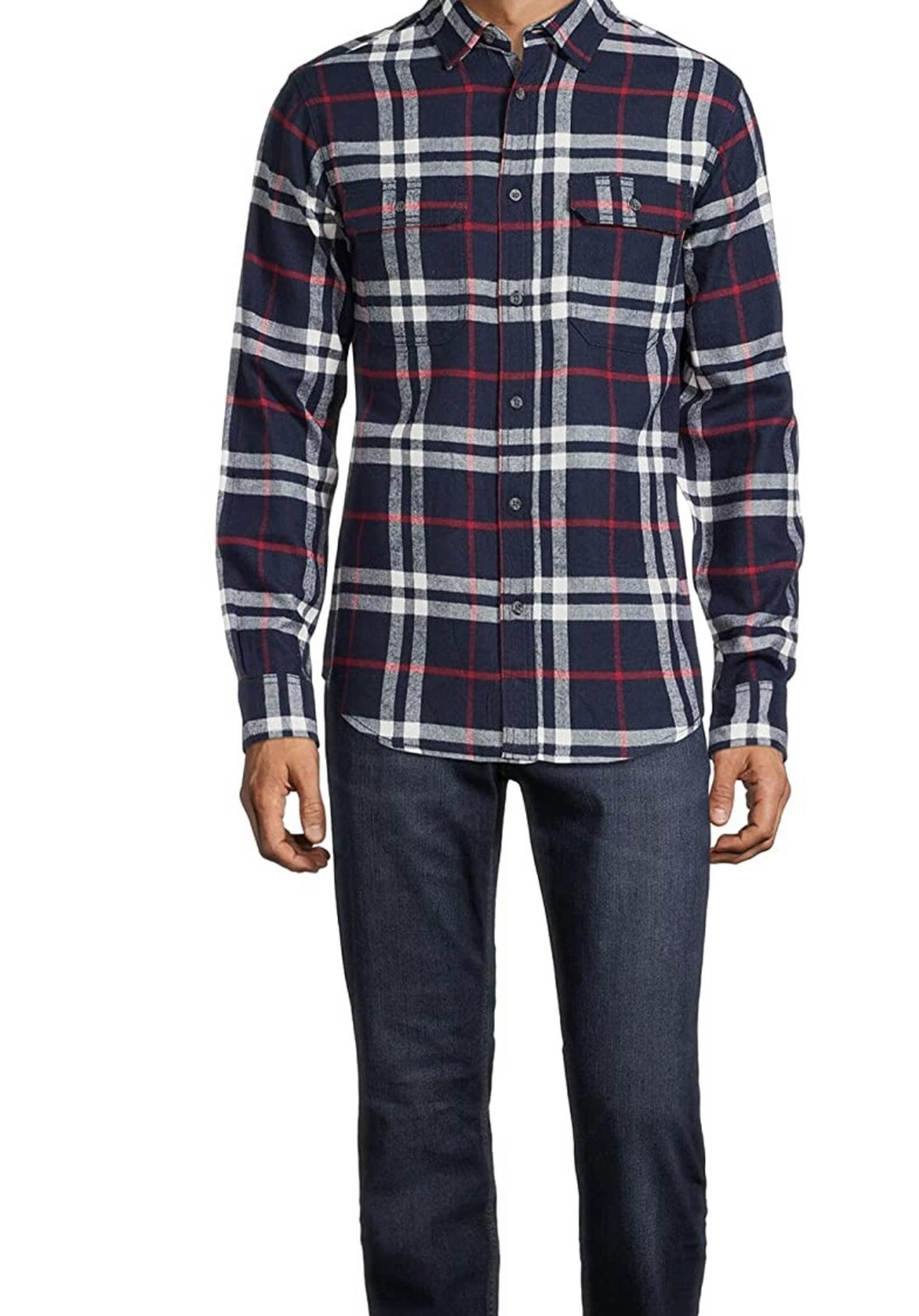 George Clothing Men's Super Soft Flannel Shirt Size Meduim image 3