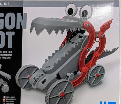 4M, Dragon Robot, STEM toy project, 3381 / 3016, Fun Mechanics Kit - LOOK! - 第 1/4 張圖片