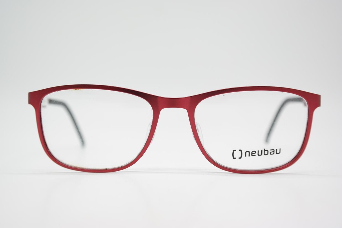 Occhiali neubau Leo n01 Rosso Ovale Montatura Occhiali Nuovo