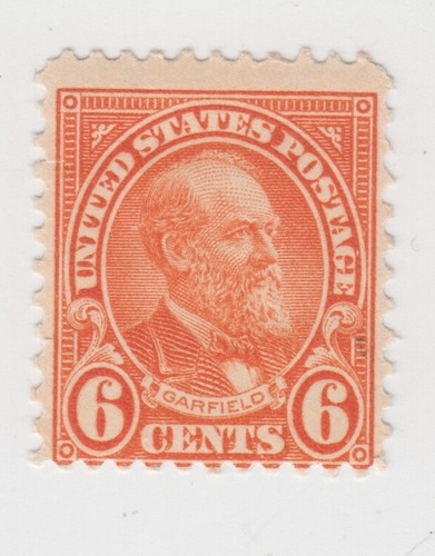 USA 1922-26. 6c. James Garfield (1831-1881). 20th President of the USA MLH OG - Picture 1 of 1