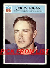 1966 Philadelphia Football 2-193 VG-EX Pick From List All PICTURED