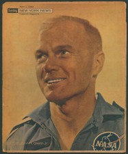 Sunday New York News Magazine April 1 1962 John Glenn~ Joe Pepitone~Roger Maris