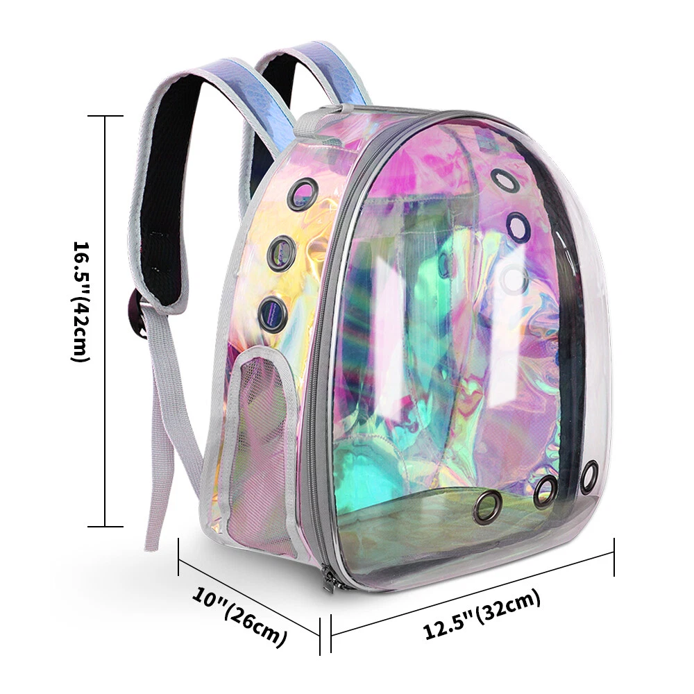 Pet Carrier Travel Bag Space Capsule Transparent Backpack