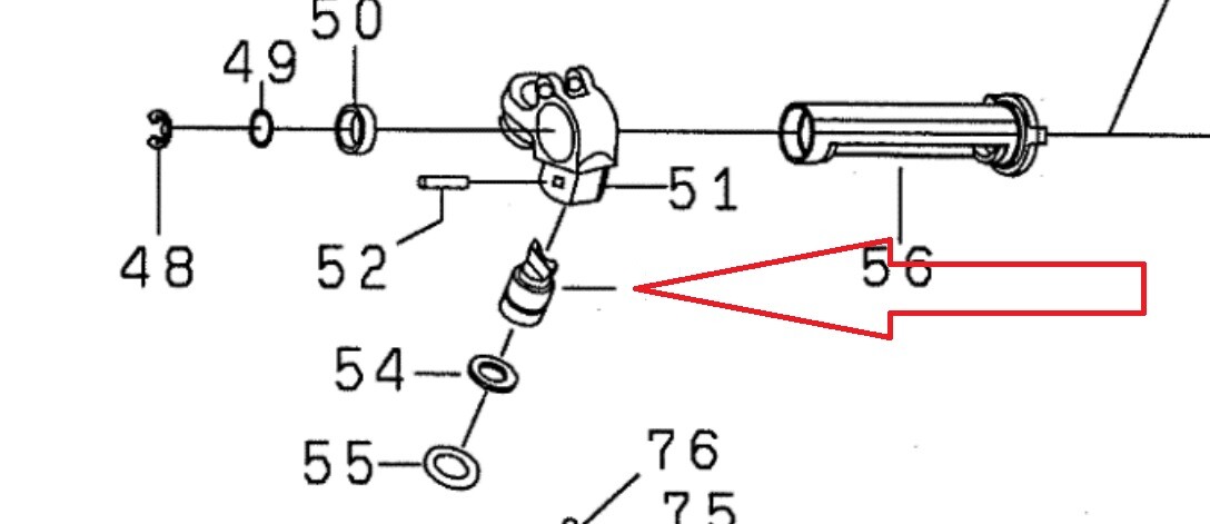 Mulinelli Da Trota Guida Pawl In Ceramica Per Mulinelli - Ricambio