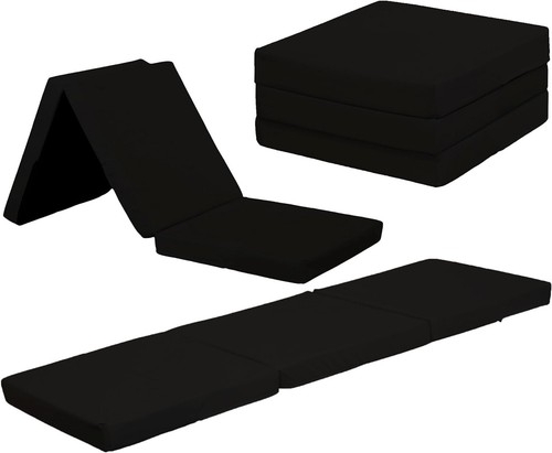 Impermeable Z Cama Invitado Plegable Adulto Futón Sofá Silla Cama Colchón para Dormir - Imagen 11 de 36