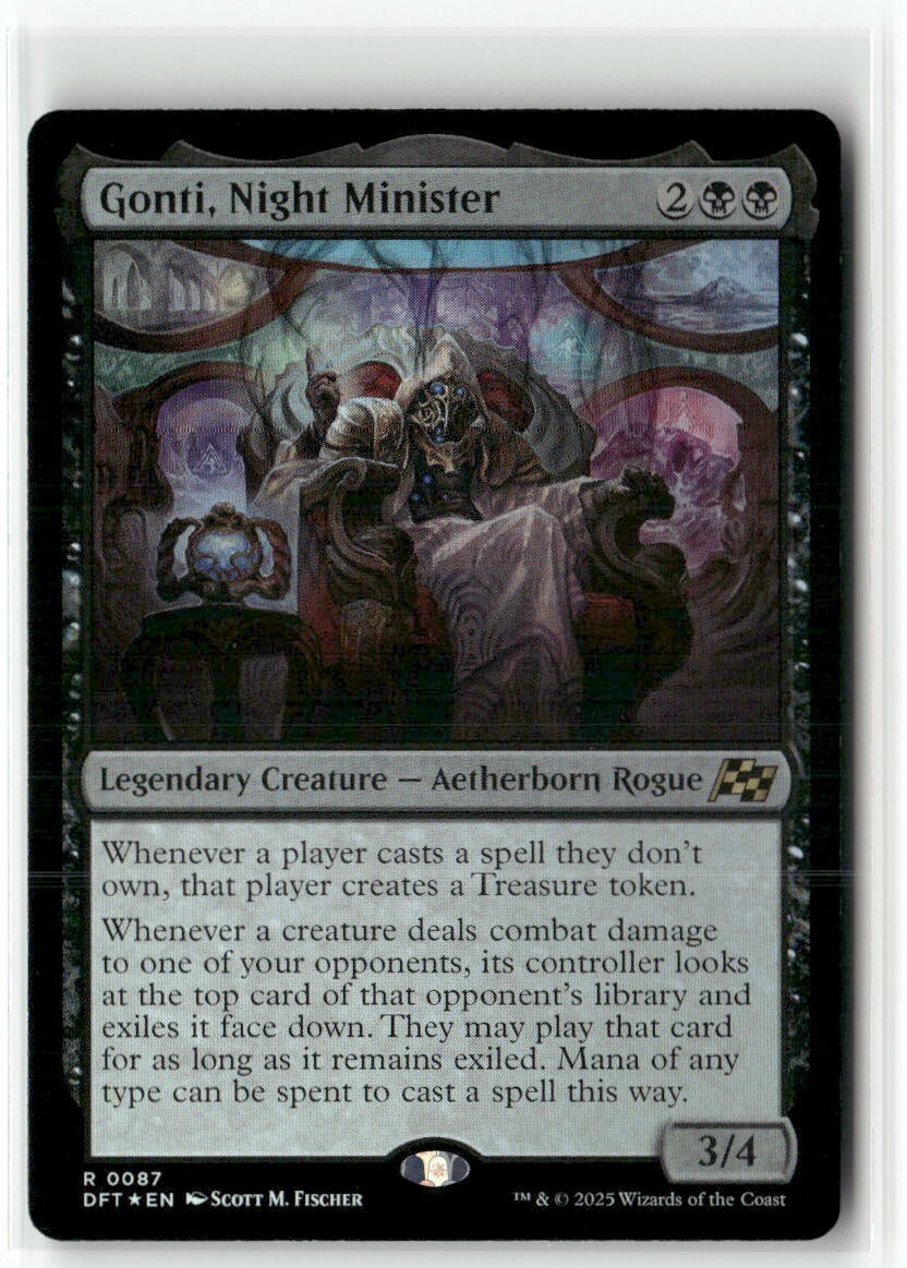 Gonti, Night Minister FOIL Aetherdrift MTG NM | eBay