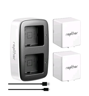 Rapthor Rechargeable Battery 2560mAh Für Arlo Pro/Pro 2 (2Pack+Charger) B-WARE 