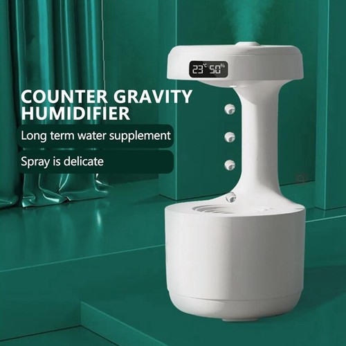 Anti-gravity Humidifier Water Droplet Backflow Aromatherapy Diffuser Humidifie - Picture 17 of 21