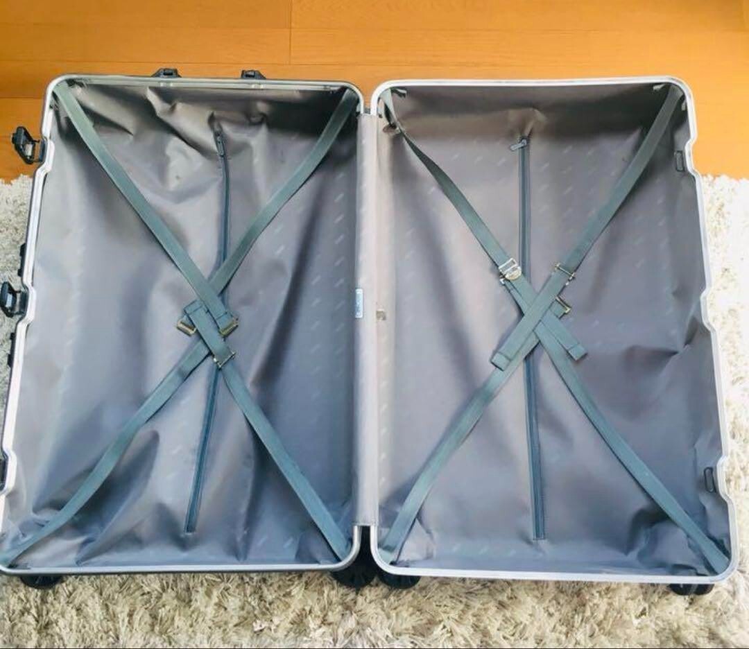 trip　RIMOWA サンバ　4輪　104L Rimowa Samba 104L Silver 4-wheels Carry Case Suitcase 846.77