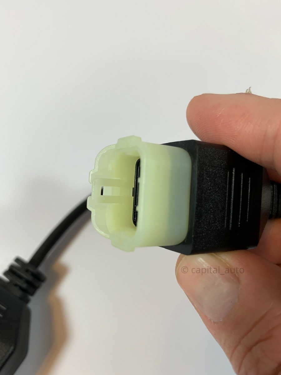 アップルパイ 6w 2点セット 6 Pin OBD2 Cable Harness for Kawasaki Z900, Z900RS, ZX10R, ZX14R