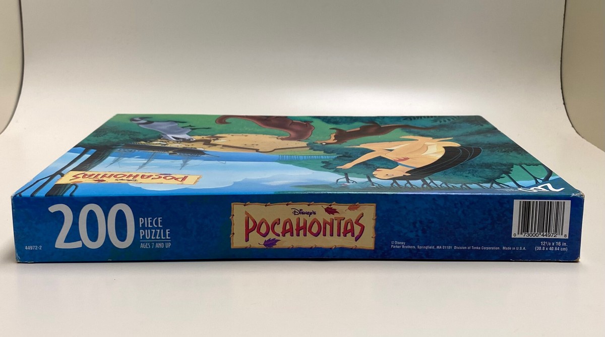 Pocahontas Disney Puzzle, In Sealed Box 200 Pieces 1979 | eBay