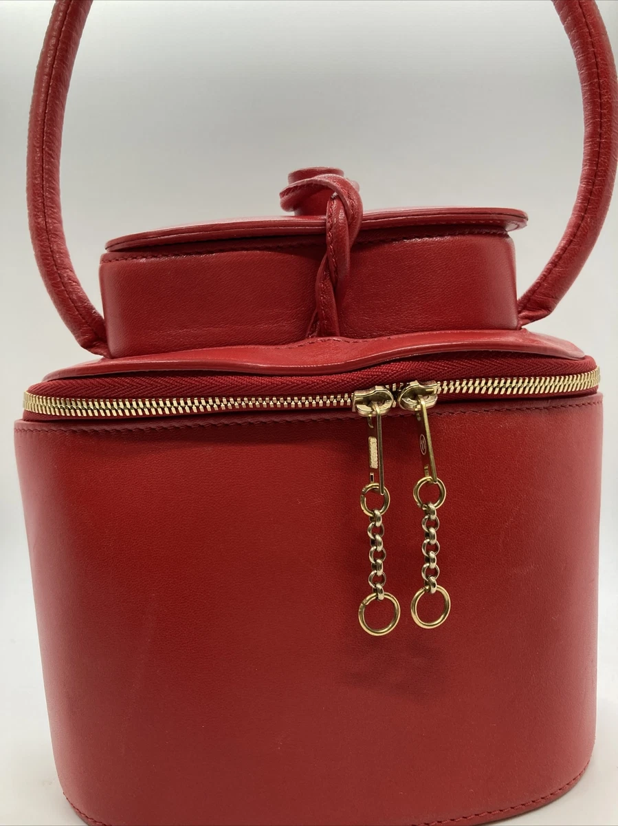 MAISON MARGIELA Replica Tea Container Leather Clutch Bag In Red | eBay