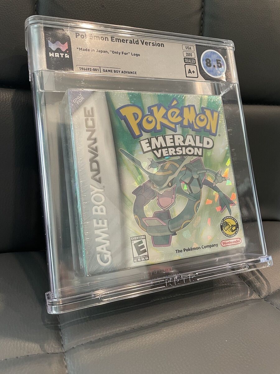 Pokemon Emerald Version Sealed New Gameboy Advance Game Boy Pokemon Emerald Version Sealed New Gameboy Advance Game Boy
