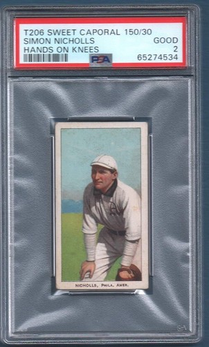 1909-11 T206 Baseball Tobacco ORIGINAL Cards - All PSA GRADED - U Pick - Picture 184 of 251