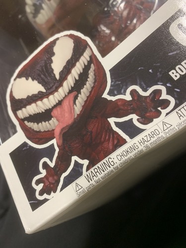 Venom: Let There Be CARNAGE Funko POP! Bobble-Head exclusivo de Walmart de 10"" de Marvel - Imagen 7 de 9