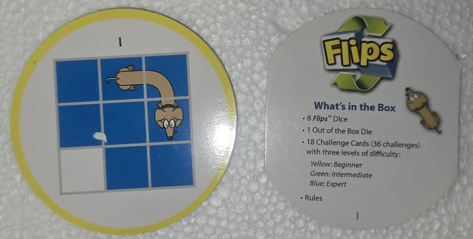 Out of the Box Flips Flip 'n Slide Pocket Dice Game - 36 Challenges - Image 3 of 3