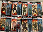 Hasbro G. I. Joe Classified Retro Cardback Lot of 8: Snake Eyes, Duke, & More!