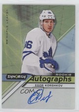2020-21 Upper Deck Synergy Rookie Auto Egor Korshkov #AR-EK Auto um0