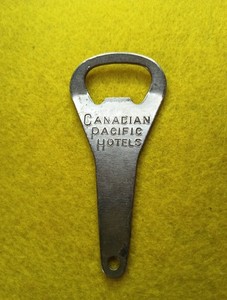 Canadian Pacific Hotels Antique Bottle Opener