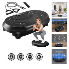 Vibration Plate Exercise Machine, Vibrating Fitness Platform for Lymphatic Dr...
