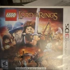 LEGO The Lord of the Rings Nintendo 3DS Game Manual Included NTSC 2012
