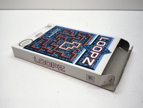 Loopz Nintendo NES Mindscape Complete, CIB, USA, Nice