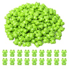 FXMHEHBB 200 Pack Mini Green Plastic Frogs, Small Frog Figurine Tiny