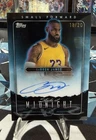 2023-24 Topps Midnight LeBron James Stroke of Midnight auto #18/20