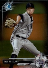 2017 Bowman Chrome Prospects #BCP109 Kyle Freeland - BB