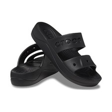 Crocs Baya platform sandals Black 25SWSD208188 Z001 Women Shoes