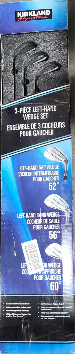 Kirkland Signature 3-Piece High-Performance Wedge Set Left Handed