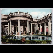 Vintage Postcard Montecatini Terme Italy 1955 Posted Historic Scenic View