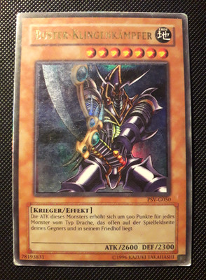 Yu-Gi-Oh! Buster-Klingenkämpfer, PSV-G050, UR, 2. Auflage, Deutsch, Played