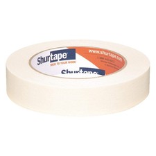 SHURTAPE CP 105 Masking Tape,15/16" W,60 yd L,Tan,PK36 40TU16