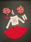 Vintage Barbie Mattel #0876 Cheerleader COMPLETE VG-EXC