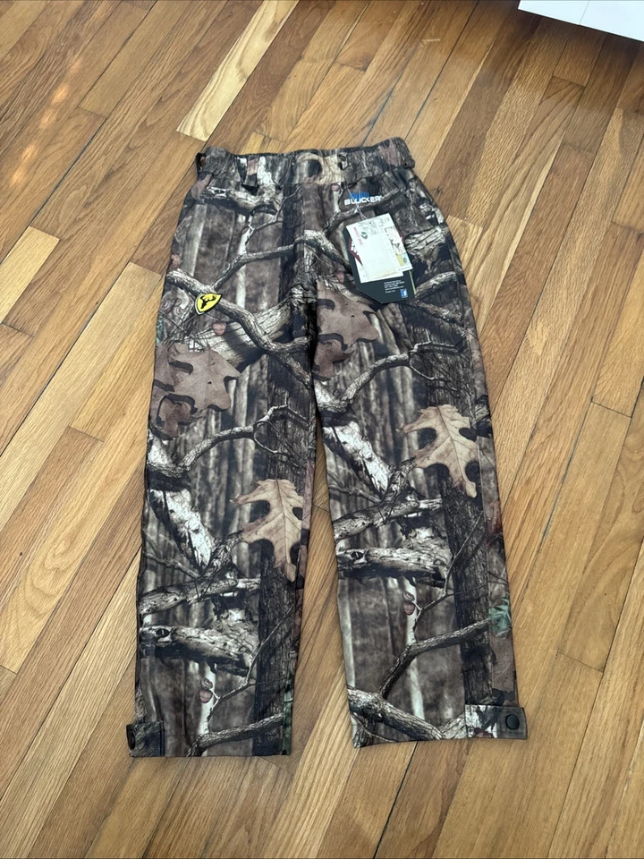 Mossy Oak Youth Camo Scent Blocker Drencher Pants Size M - Image 2 of 4