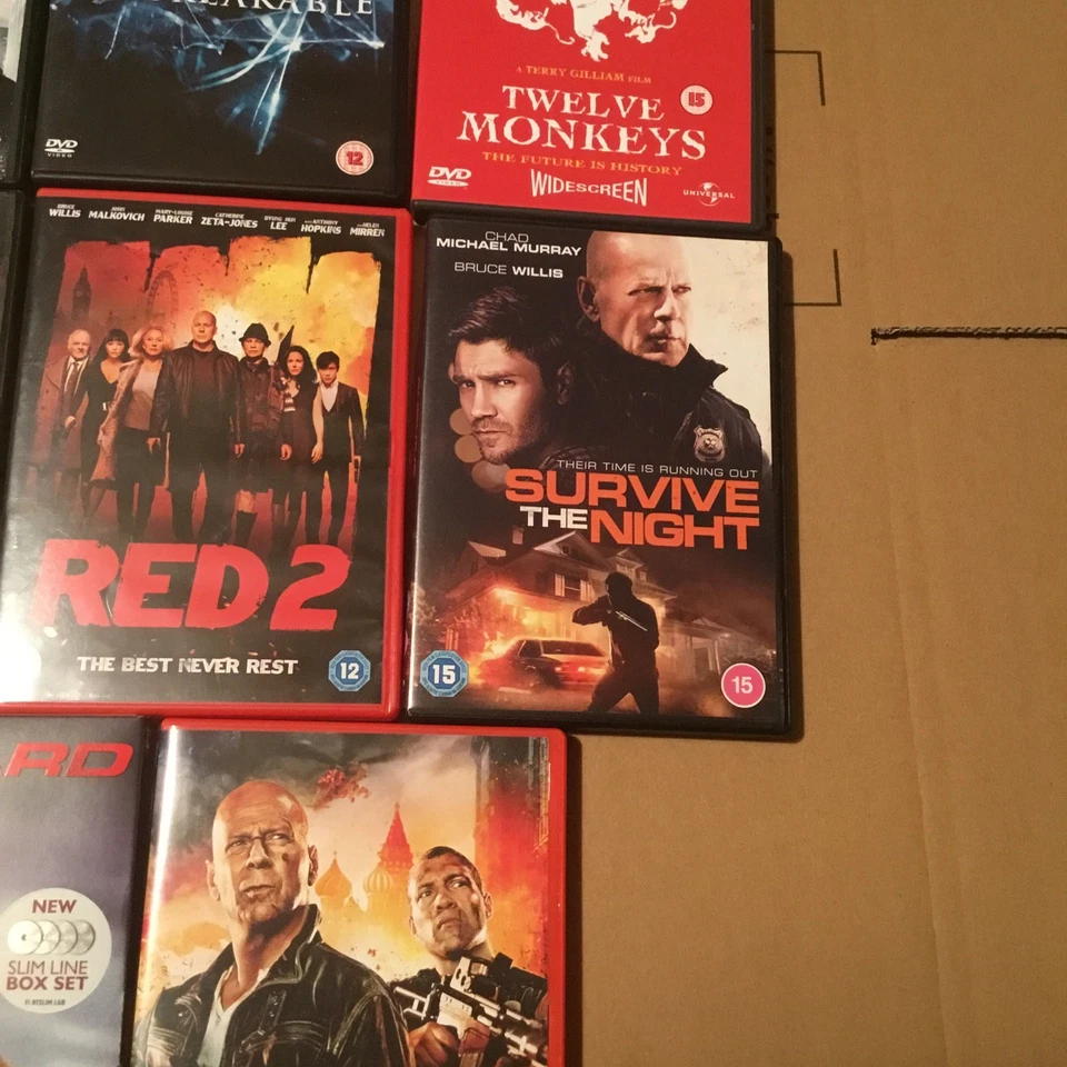 Bruce Willis Collection - DVD Bundle, 11 Unique Films - Die Hard Collection + - Image 4 of 4